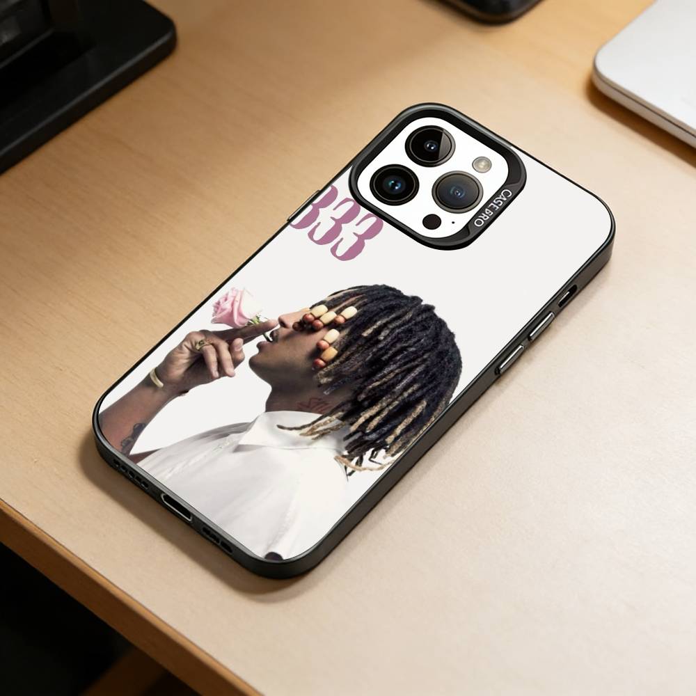 Rapper Matue-333 Phone Case For iPhone 17,16,15,14,13,12,11 Plus,Pro Max,XS,Colorful Silver Phone Case Funda Cover