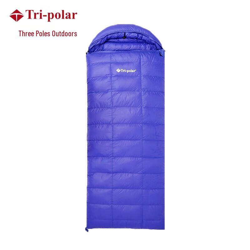 Tri-polar Duck Down Camping Sleeping Bag