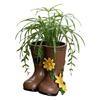 Creative Boot Planter,Unique Boot Shape Flower Pots Decorative Plant Pot with Drainage Hole for Home Garden Decors
