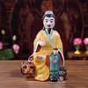 Chinesische Kreative Keramik Medizin König Bodhisattva Göttlicher Arzt Hua Tuo Sun Simiao Heimdekoration Feng Shui Heimdekor