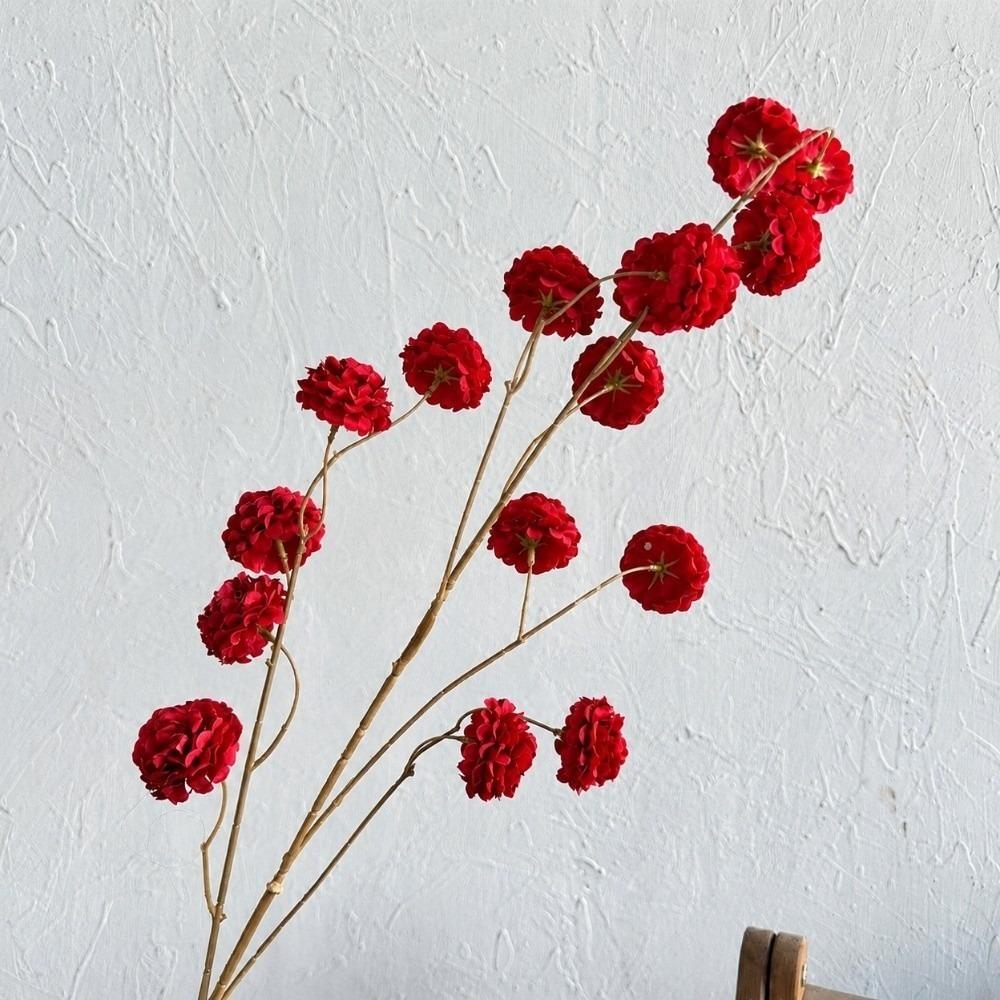 100 Cm Artificial Small Hydrangea Flower Simulation Plastic Fake Flowers Home Vase Decor