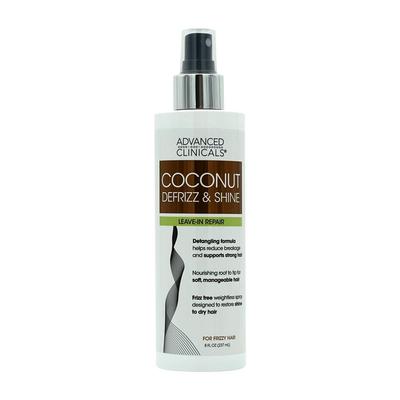 Reparador sin enjuague Coconut Defrizz & Shine, 8 fl oz