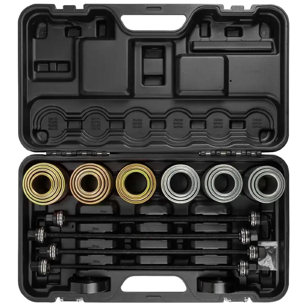 JCB Set of swing arm bushing pullers, bearings, pins, adapters, 26 pieces