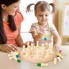 1 Set Match Stick Color Memory Matching Puzzles Parent-Child Interaction Educational Toy Wooden Memory Chess Board Game For Kids