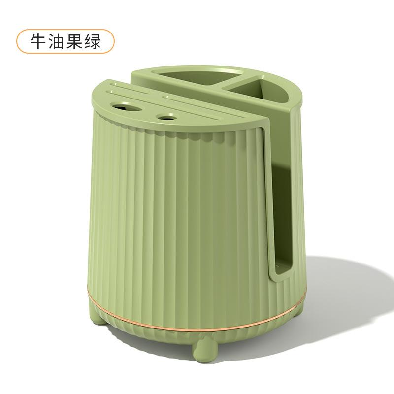 Kitchen Multi-function Knife Holder Countertop Rotating Kitchen Knife Holder Chopstick Cage Knife Storage Rack