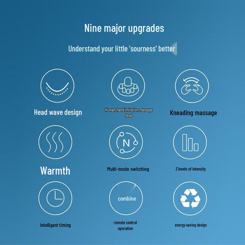 AUX Cervical & Lumbar Massager with Heat