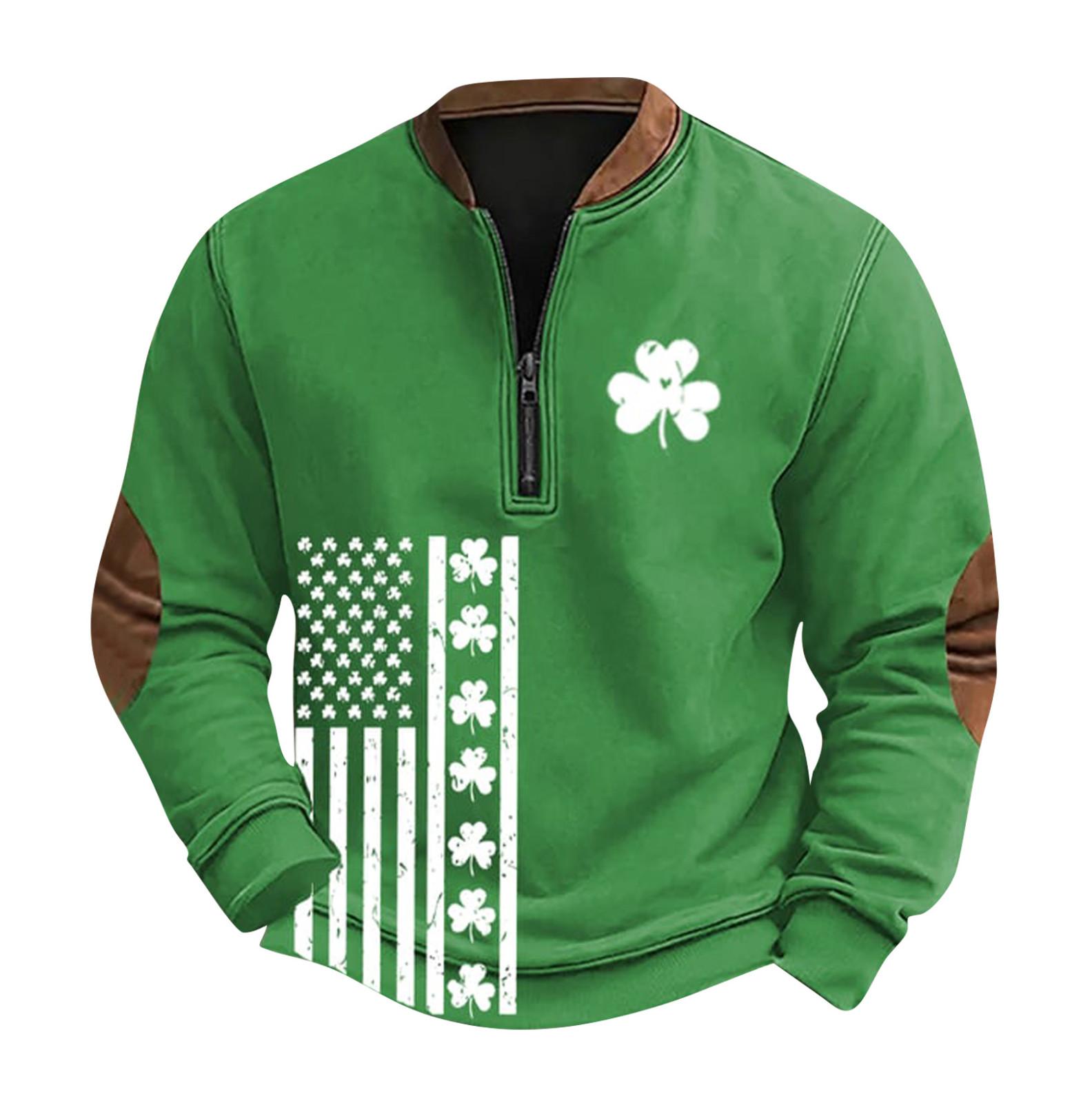 

Мужская повседневная толстовка в стиле ретро с градиентным принтом L зелёный