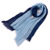 Soft Texture Cotton Scarf Simple Long Shawl Color Matching Two-Color Scarf  Autumn Winter