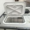 Marine Deck Plate, Inspection Hatch Cover, Square & Round Hand Hole Cover, Boat Yacht Accessories for Yachts & Speedboats