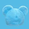 Cartoon Blue Mouse Hat Adjustable Warm Hat Unisex Fashion Cold Weather Hat for Various Ages