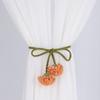 Beautifully Flowers Curtain Straps Adjustable Curtain Binding Carnation Curtain Tie Rope  Bedroom