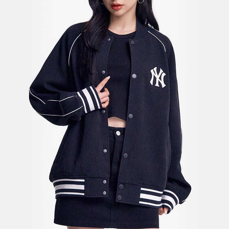 New MLB New York Yankees Baseball Jacket Unisex Black 3AJPM0751-50BKS