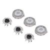 3PCS Beard Cutter Blade Head ABS Stainless Steel Beard Cutter Replacement Head Fit for Norelco SH50 S5080 S5570 S5079