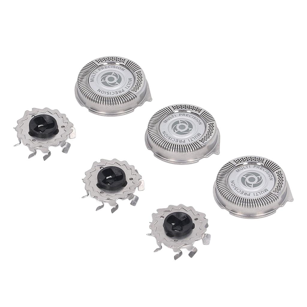 3PCS Beard Cutter Blade Head ABS Stainless Steel Beard Cutter Replacement Head Fit for Norelco SH50 S5080 S5570 S5079