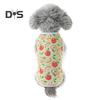 Pet Vest Puppy Shirt Breathable Soft Fabric Wear-Resistant Cute Summer Dog Clothes Printed Pet T-Shirt