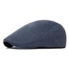 Washable Unisex Spring/Autumn Smooth Beret - British Retro Newsboy Cap