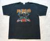 Vintage Def Leppard T-shirt L Rock Brigade Tour 2006 Dubbelsidig Band Musik Y2K