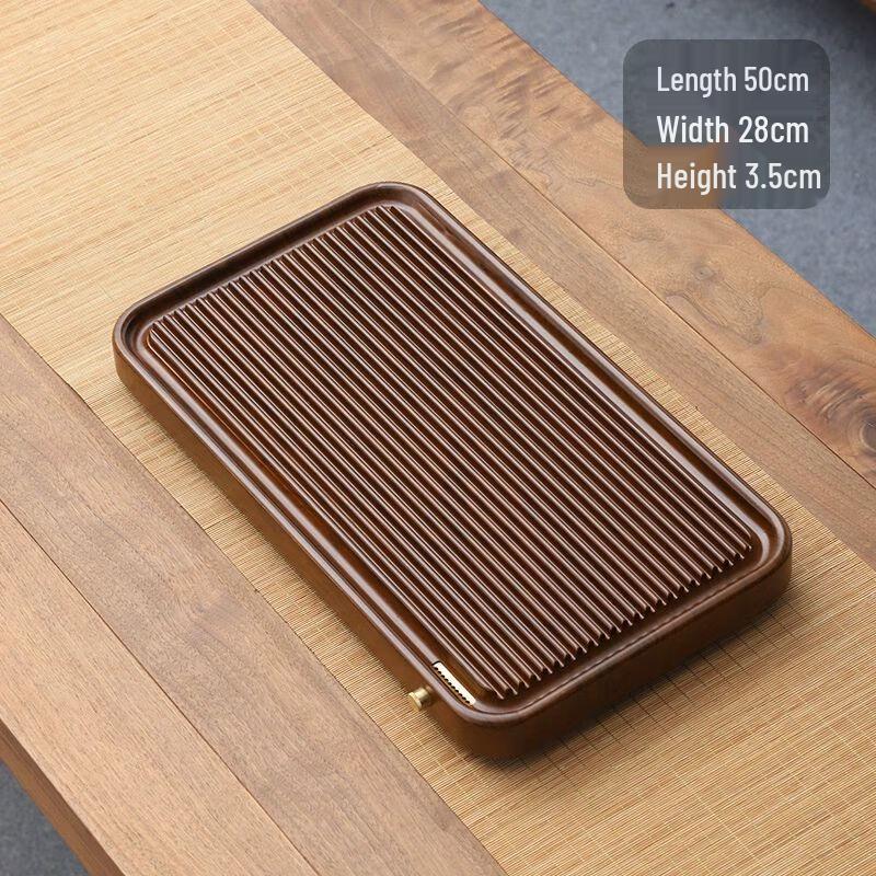 Songyunqing High-End Solid Wood Tea Tray with Drainage