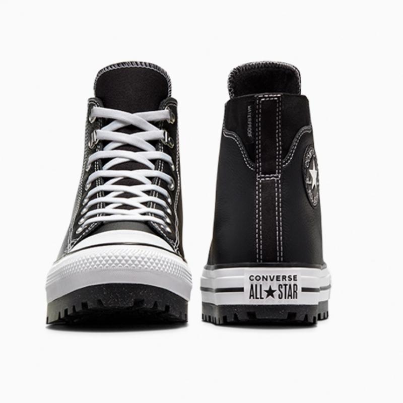 Converse Chuck Taylor All Star City Trek wasserdichte Stiefel Schwarz A04480c