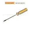 Size 16 Phillips/Flathead Screwdriver with Colored Handle & Magnetic Tip for Electrician and Automotive Repair