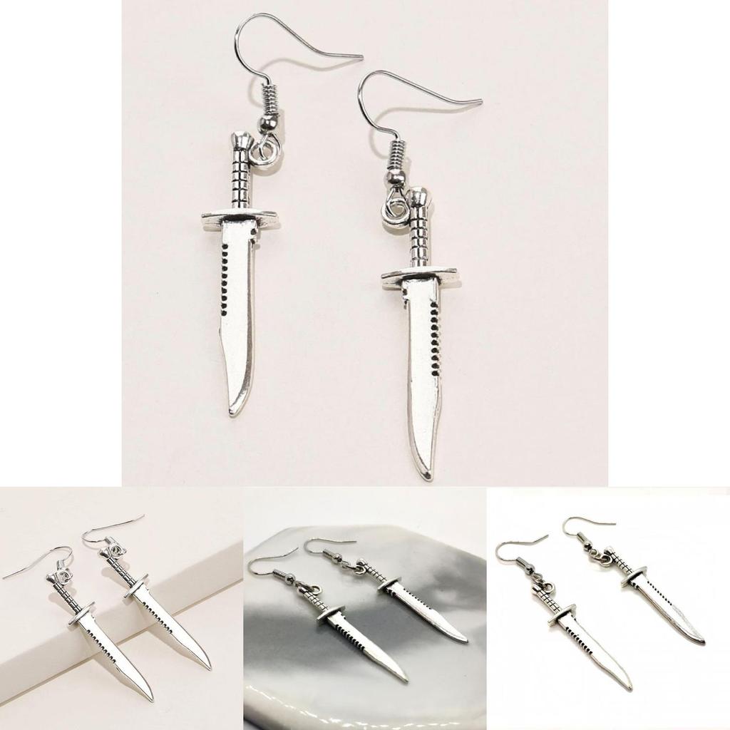 Trendy Geometric Sword-shaped Earrings For Women Alloy Fashion Jewelry 2021