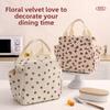 Japanese Style Handheld Lunch Bag Portable Picnic Bag Outdoor Insulated Bag Aluminum Film Bento Bag Children's Lunch Bag