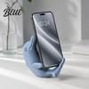 Vertical Phone Stand 3D Printed Cute Dolphin Stand Universal Desktop Holder for Cellphone Non-slip & Horizontal Dual-Mode Display Matte Compact