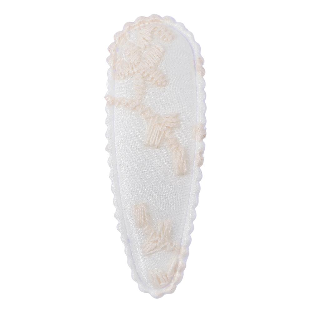 2/4/6Pcs/Set New Print Cotton Alloy Hair Bow Snap Clips Fabric Plaid Hairpins Girl Kid Headwear Baby Hair Accessories