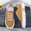New Men's Classic Four Seasons Fashion Low Top Canvas Skateboarding Shoes Comfortable Soft Sole Sneakers