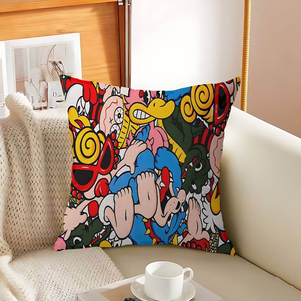 Japan Fashion H-Hysteric M-Mini Cushion Cover Decorative Pillow Sofa Home Decor Case Pillow Cases