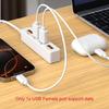 4 in 1 USB2.0 Splitter Cable for Charging USB Male to 4 USB2.0 Female Extender Cable Data Charging Split Adapter