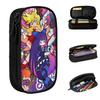 Panty Stocking With Garterbelt Pencil Cases Creative Cute Anime Pen Box Bags Girls Boys School Supplies Zipper Pencilcases