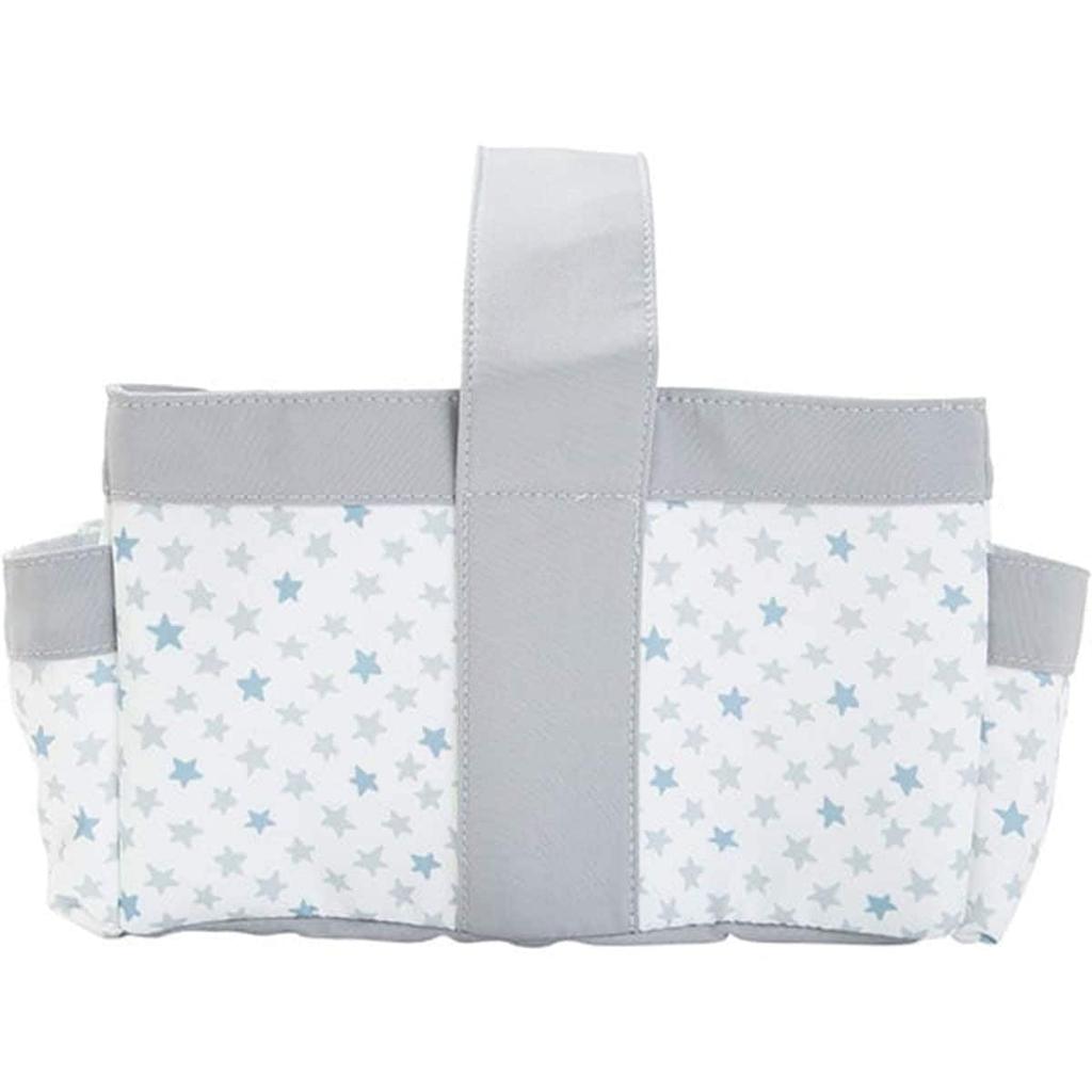 Nitori Organizer Star 29cm Wide x Deep x 18cm 7910419 Basket, Blue, 24.5cm High,