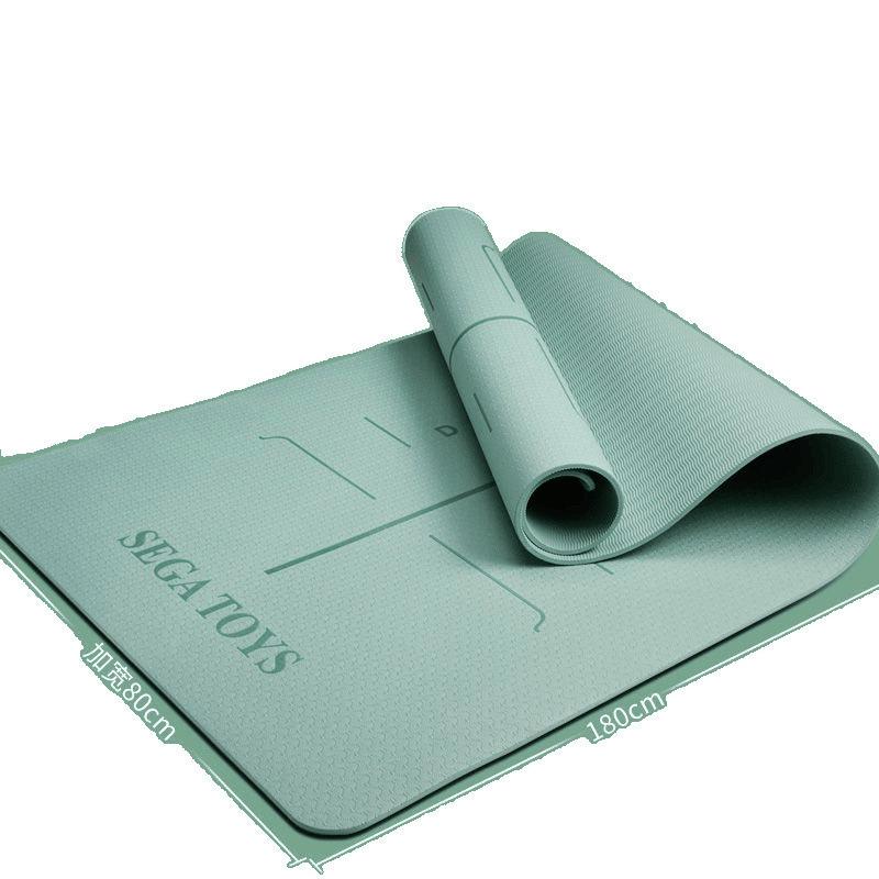 Eco-Friendly Non-Slip Yoga Mat with Sound Insulation & Shock Absorption - Ideal for Student Dorms & Indoor Use. Minor Flaws. Free Shipping.