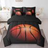 Bedding Set Double Basketball Black and Basketball