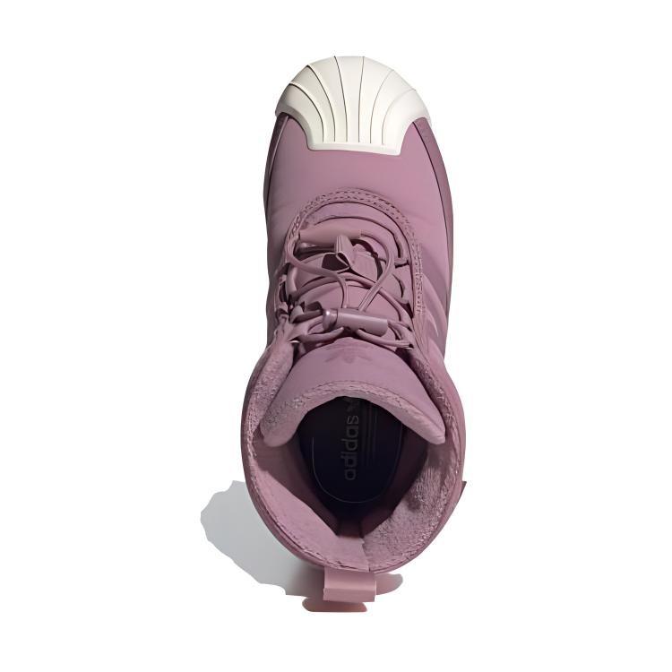 adidas Originals SUPERSTAR 360 2.0 Cushioning Abrasion Resistant Thermal High Top Kids Lifestyle Shoes Orchid Purple ID9726