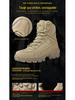 Men's Waterproof High-Top Outdoor Military Boots - Non-Slip, Wear-Resistant, Comfortable Combat Boots