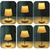 Rechargeable LED Table Light RetractableBedsides Room Night Stand Warm Reading Light Bedroom Night Lights Home Decor Desk Light