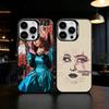 C-Chappell Roan Phone Case For iPhone 17 16 15 14 13 12 11 Pro Max Plus Silver Matte Black Cover