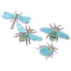 4Pcs Cute Insect Embroidery Patches Sewing Decoration Patch DIY Clothes Applique