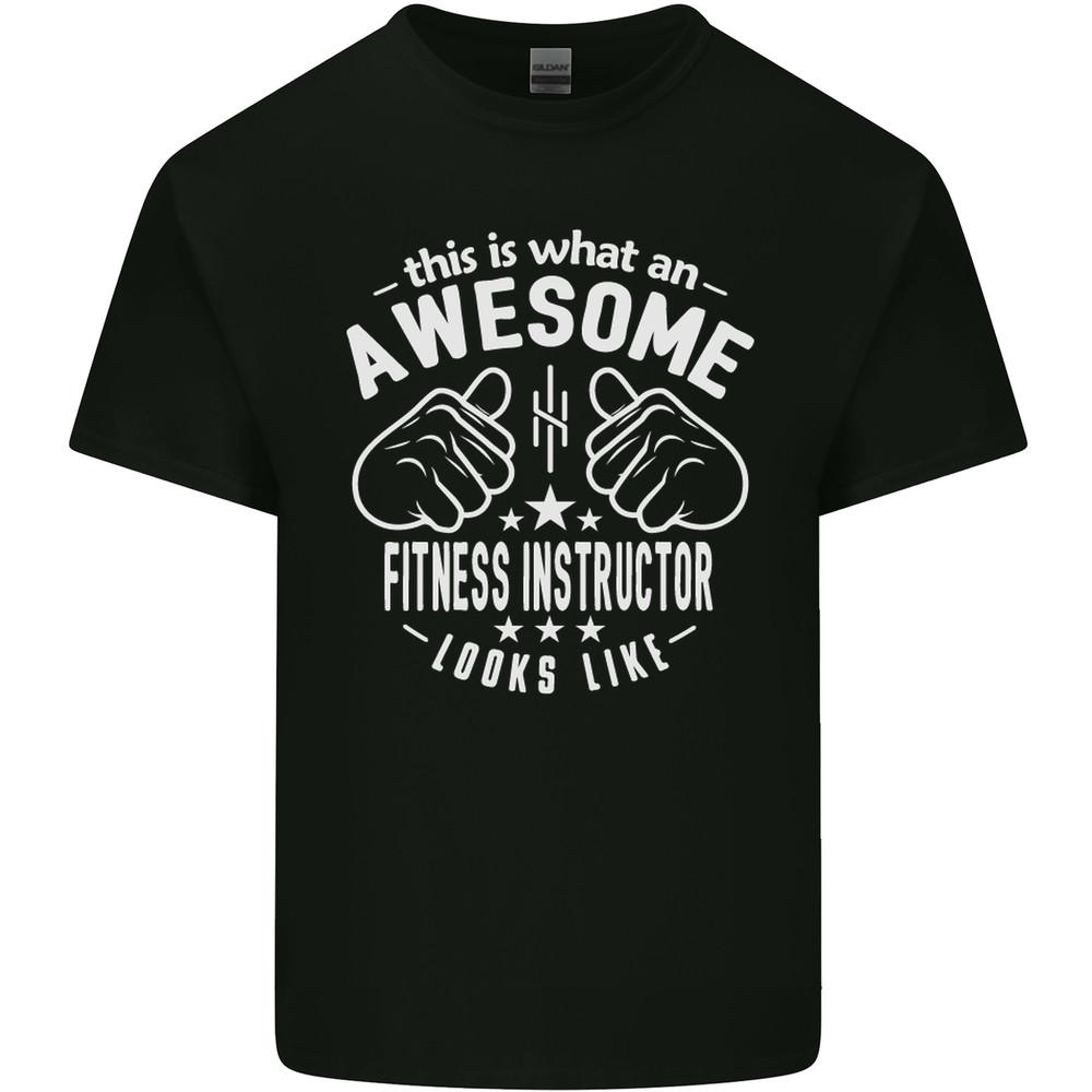 An Awesome Fitness Instructor Looks Like Mens Light Cotton T-Shirt Unisex T-Shirt XXXXL