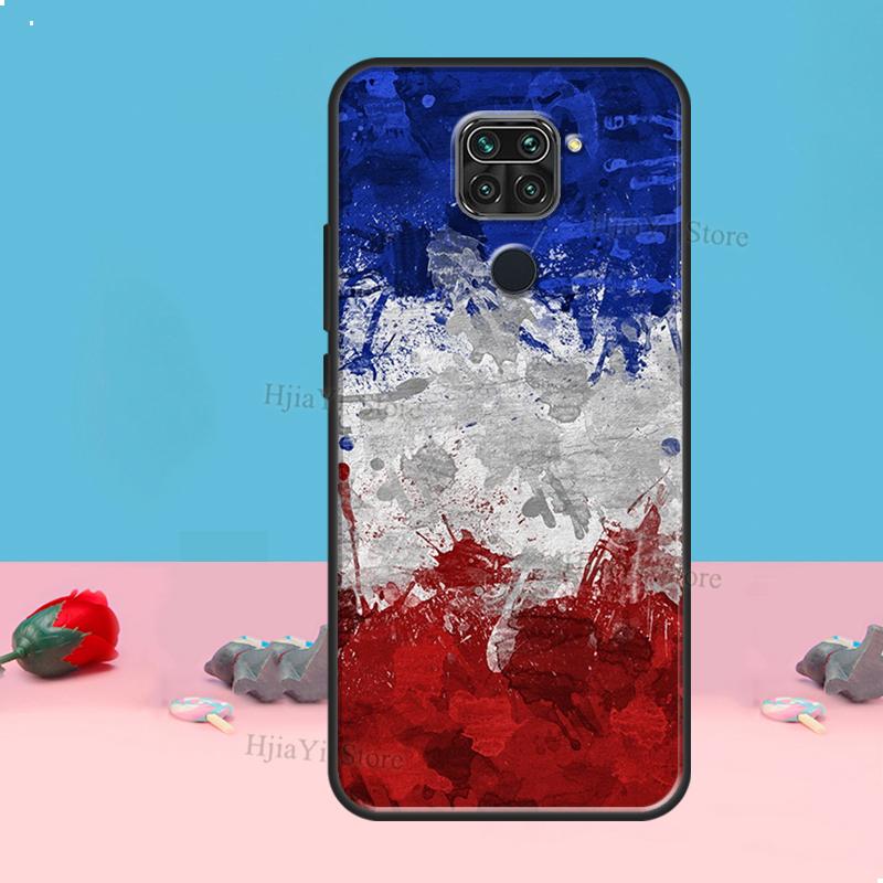 France National Flag Case For Redmi Note 8 9 10 11 12 Pro Plus 10S 11S 12S Cover For Redmi 9C 10A 10C 12C Coque