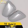 16X1 Rearview Mirror Decorative Housing Cover Sequin Sticker
