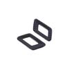 For BMW 7 Series G70 -2025 ABS Carbon Fiber Car Rear Door Switch Button Decorative Frame Stickers Car Interior Accessories