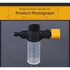 Adjustable Knob Feature Car Wash Tool Foam Sprayer Quick Connect Nozzle