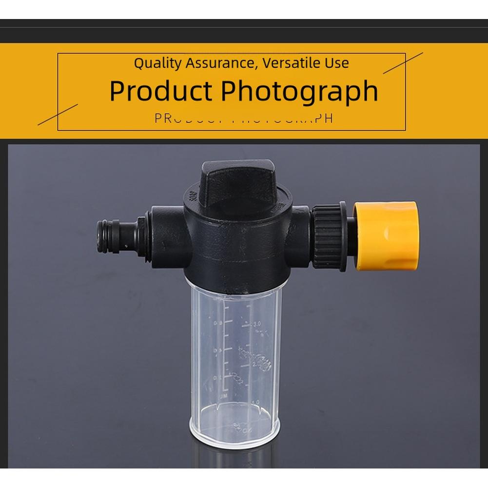 Adjustable Knob Feature Car Wash Tool Foam Sprayer Quick Connect Nozzle