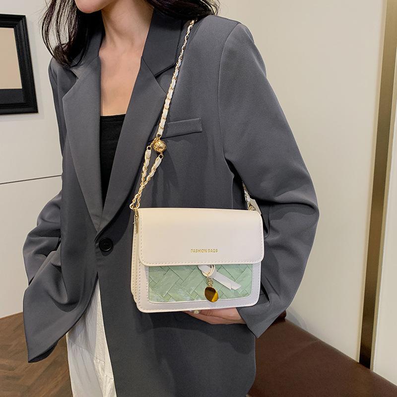 Summer crossbody small bag women's new fashion high-end niche shoulder bag versatile small square bag