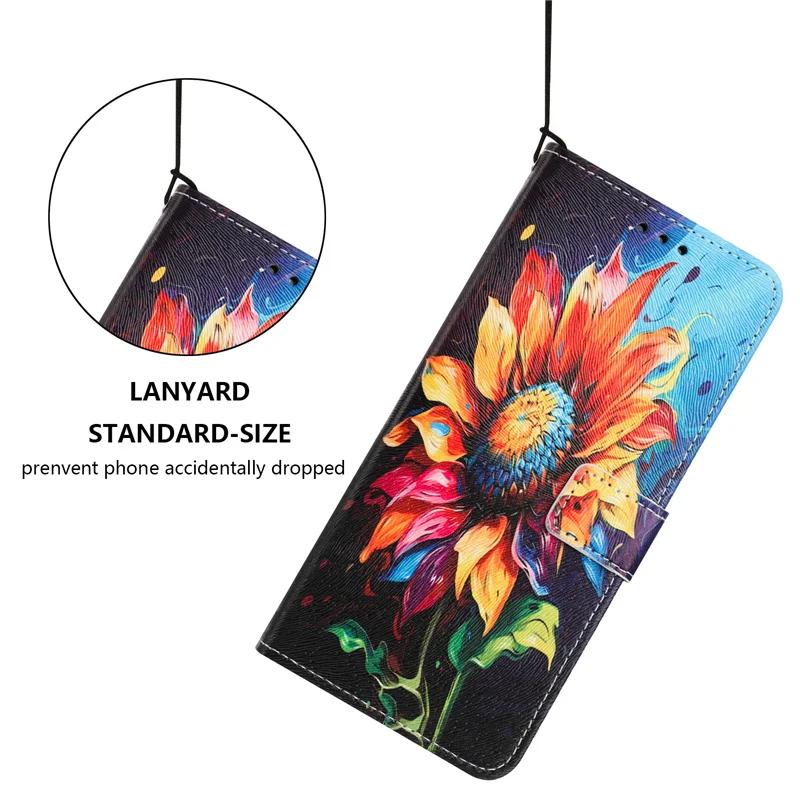 

Чехол-книжка с откидной крышкой для Coque Xiaomi Redmi Note 14 Pro 4G 5G Note14 13 12 11 10 9 Pro Plus, кожаный защитный чехол для телефона Redmi Note 9