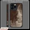 Zadní kryt z měkkého silikonového pouzdra na telefon s vertikálním koženým pouzdrem s plnou ochranou objektivu fotoaparátu pro iPhone