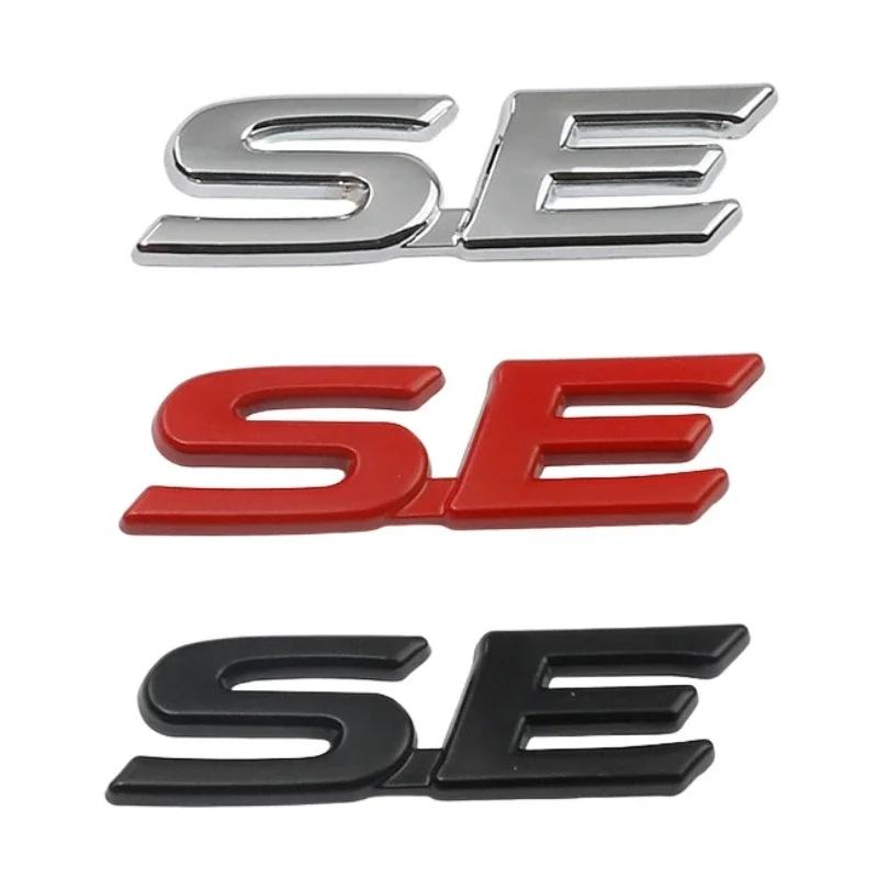 Car Body Sticker Trunk Tail Badge Emblem for Toyota SE Aygo CHR Auris Rav4 Corolla 4Runner Avalon Avensis Camry Accessories